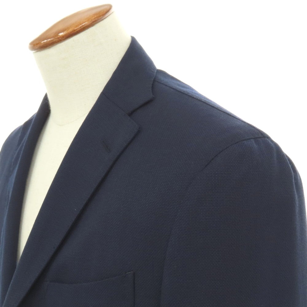 【中古】ボリオリ BOGLIOLI 50 K.JACKET ウール 3B テーラードジャケット ネイビー【サイズ48】【 状態ランクB 】【 メンズ 】