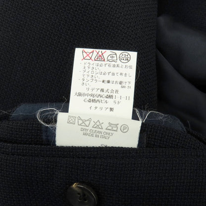 【中古】ラルディーニ LARDINI ウール 3B テーラードジャケット ダークネイビー【サイズ46】【 状態ランクB 】【 メンズ 】 [APD]