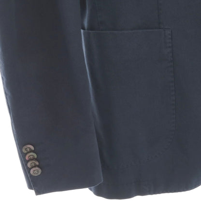 【中古】ボリオリ BOGLIOLI COAT コットン 3B カジュアルジャケット ネイビー【サイズ44】【 状態ランクC 】【 メンズ 】