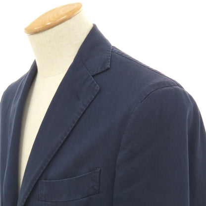 【中古】ボリオリ BOGLIOLI COAT コットン 3B カジュアルジャケット ネイビー【サイズ44】【 状態ランクC 】【 メンズ 】