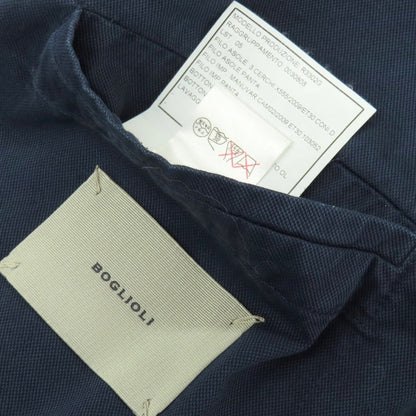 【中古】ボリオリ BOGLIOLI COAT コットン 3B カジュアルジャケット ネイビー【サイズ44】【 状態ランクC 】【 メンズ 】