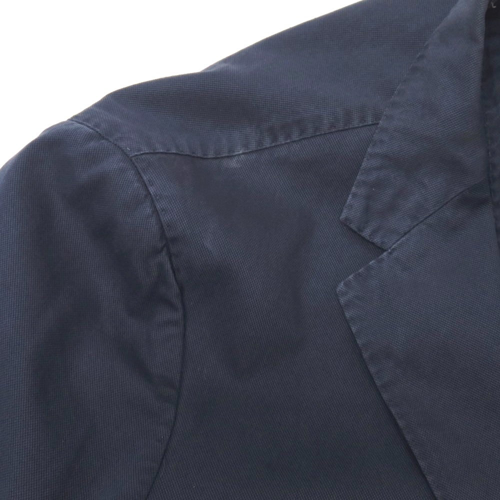 【中古】ボリオリ BOGLIOLI COAT コットン 3B カジュアルジャケット ネイビー【サイズ44】【 状態ランクC 】【 メンズ 】