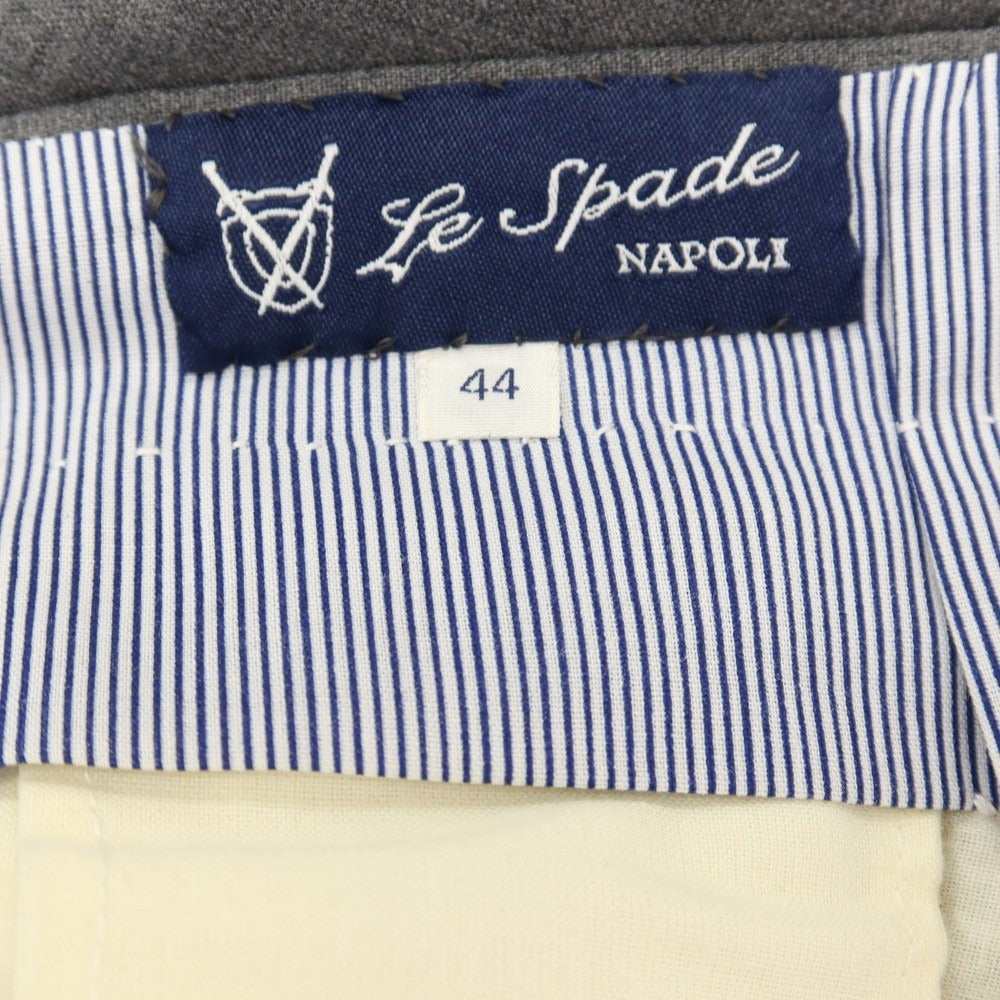 【中古】レ スパーデ Le Spade ウール系 ドレススラックスパンツ グレー【サイズ44】【 状態ランクA 】【 メンズ 】