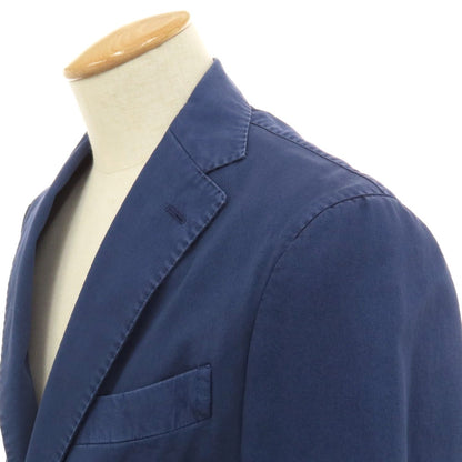 【中古】ボリオリ BOGLIOLI COAT ストレッチ コットン 3B カジュアルジャケット ライトネイビー【サイズ44】【 状態ランクC 】【 メンズ 】