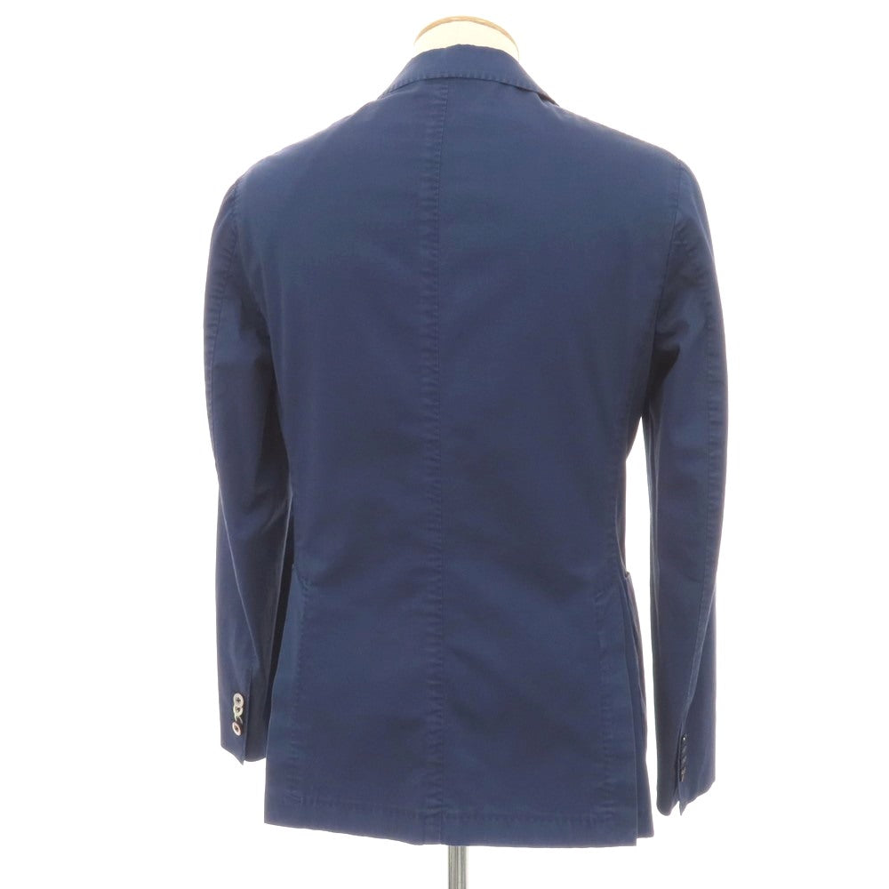 【中古】ボリオリ BOGLIOLI COAT ストレッチ コットン 3B カジュアルジャケット ライトネイビー【サイズ44】【 状態ランクC 】【 メンズ 】