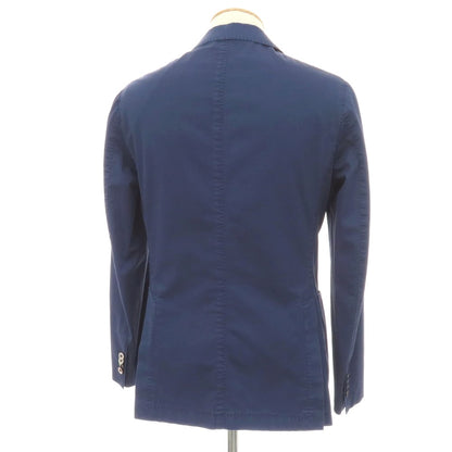 【中古】ボリオリ BOGLIOLI COAT ストレッチ コットン 3B カジュアルジャケット ライトネイビー【サイズ44】【 状態ランクC 】【 メンズ 】