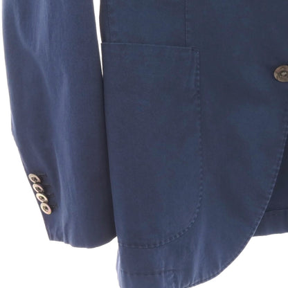 【中古】ボリオリ BOGLIOLI COAT ストレッチ コットン 3B カジュアルジャケット ライトネイビー【サイズ44】【 状態ランクC 】【 メンズ 】