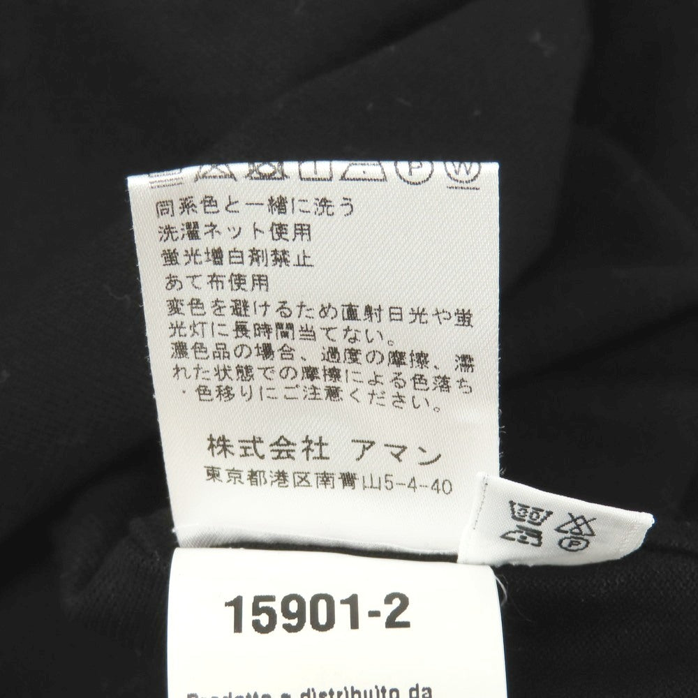 【中古】フィナモレ Finamore コットン 半袖ポロシャツ ブラック【サイズS】【 状態ランクB 】【 メンズ 】