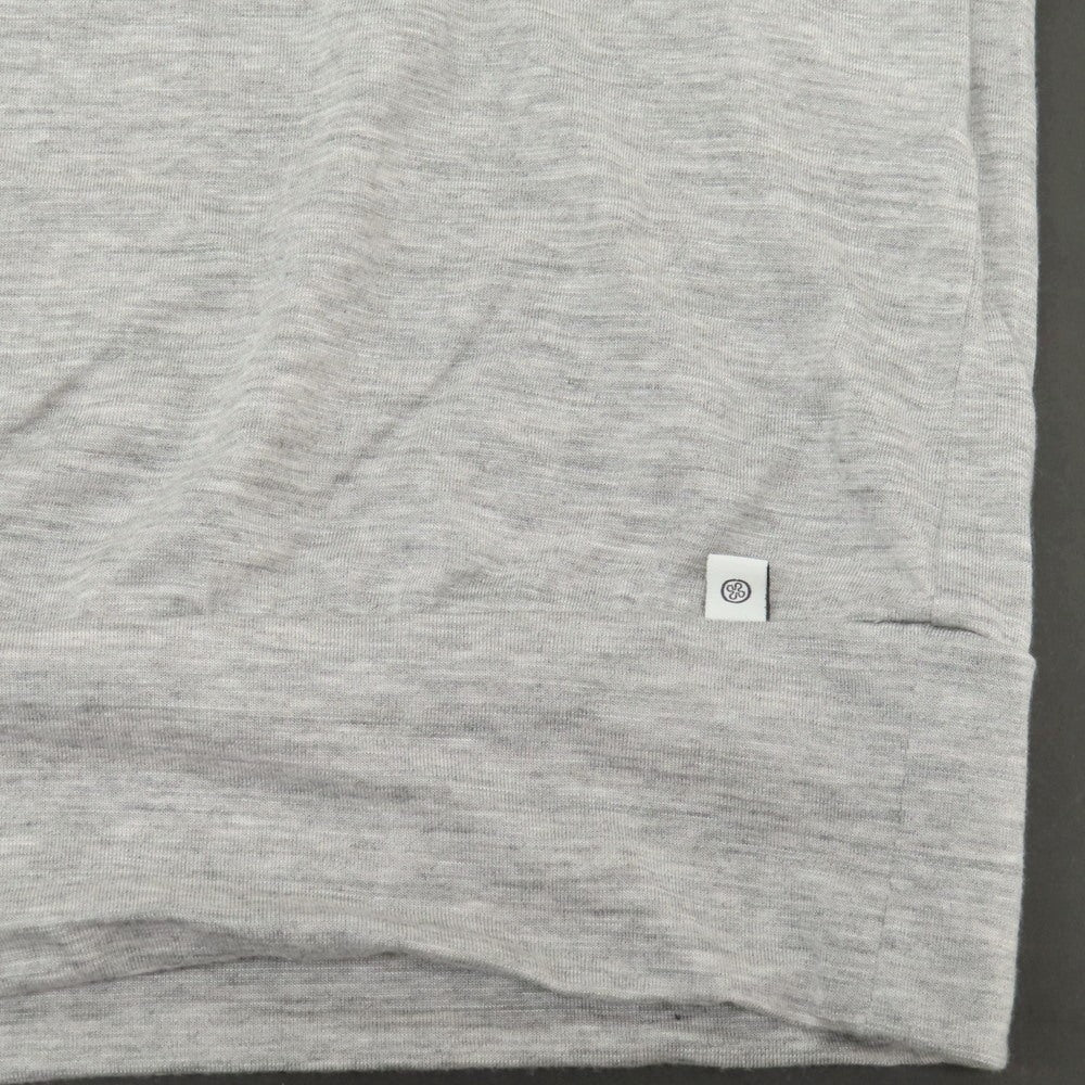 【中古】アンティーチポ　アンティチポ ANTICIPO リヨセルウール クルーネック 半袖Ｔシャツ グレー【サイズ46】【 状態ランクB 】【 メンズ 】