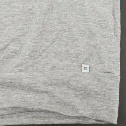 【中古】アンティーチポ　アンティチポ ANTICIPO リヨセルウール クルーネック 半袖Ｔシャツ グレー【サイズ46】【 状態ランクB 】【 メンズ 】