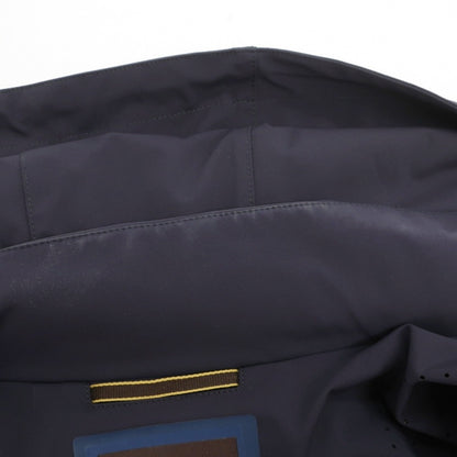 【中古】ムーレー MOORER PETRARCA-GS ストレッチナイロン フーデッドコート ネイビー【サイズ48】【 状態ランクC 】【 メンズ 】