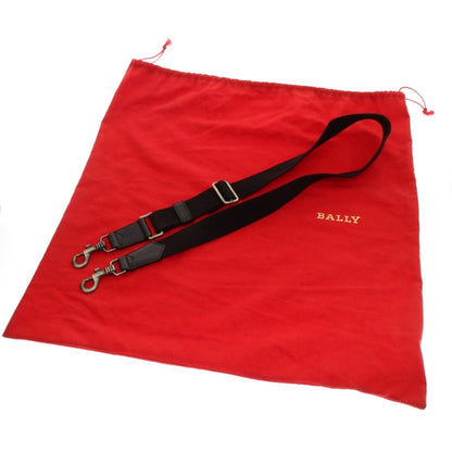 【中古】バリー BALLY レザー トートバッグ ダークブラウン【 状態ランクB 】【 メンズ 】