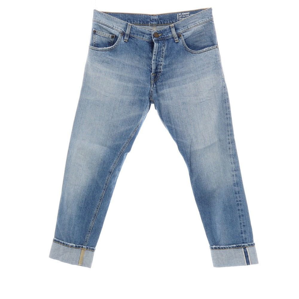 【中古】ピーティートリノ デニム PT TORINO DENIM DUB ストレッチ コットン デニムパンツ ジーンズ ブルー【サイズ32】【 状態ランクB 】【 メンズ 】