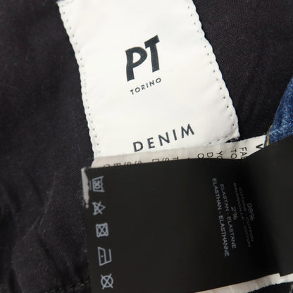 【中古】ピーティートリノ デニム PT TORINO DENIM DUB ストレッチ コットン デニムパンツ ジーンズ ブルー【サイズ32】【 状態ランクB 】【 メンズ 】