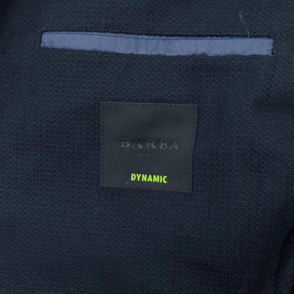 【中古】バルバ BARBA DYNAMIC 201 コットン 2B テーラードジャケット ネイビー【サイズ48】【 状態ランクC 】【 メンズ 】