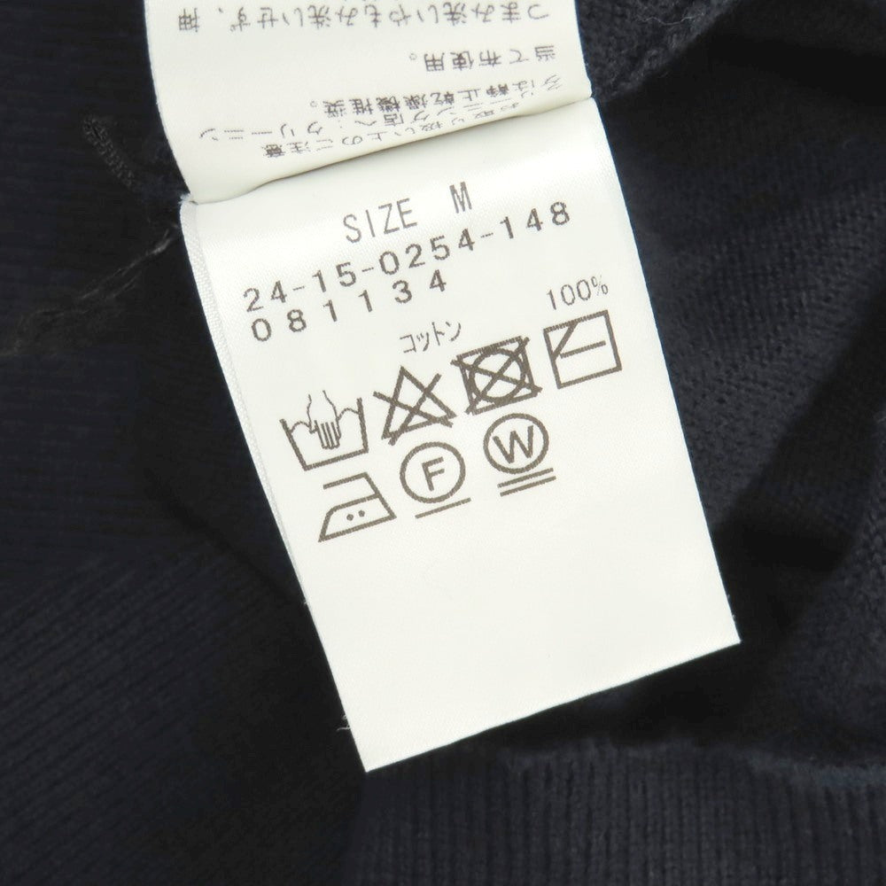 【中古】ブリッラ ペル イル グスト Brilla per il gusto シーアイランドコットン クルーネック プルオーバーニット ブラック【サイズM】【 状態ランクB 】【 メンズ 】