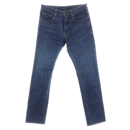 【中古】インコテックス INCOTEX ストレッチ コットン デニムパンツ ジーンズ ネイビー【サイズ31】【 状態ランクC 】【 メンズ 】