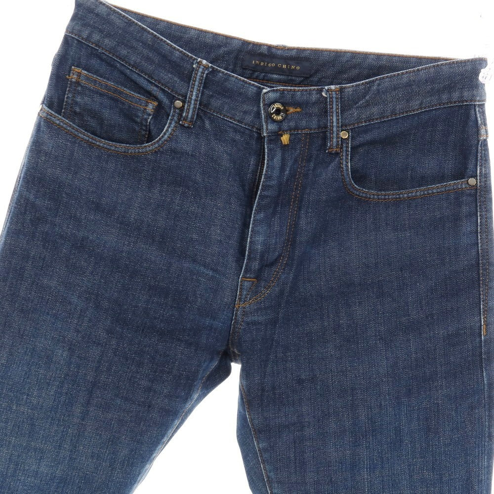 【中古】インコテックス INCOTEX ストレッチ コットン デニムパンツ ジーンズ ネイビー【サイズ31】【 状態ランクC 】【 メンズ 】