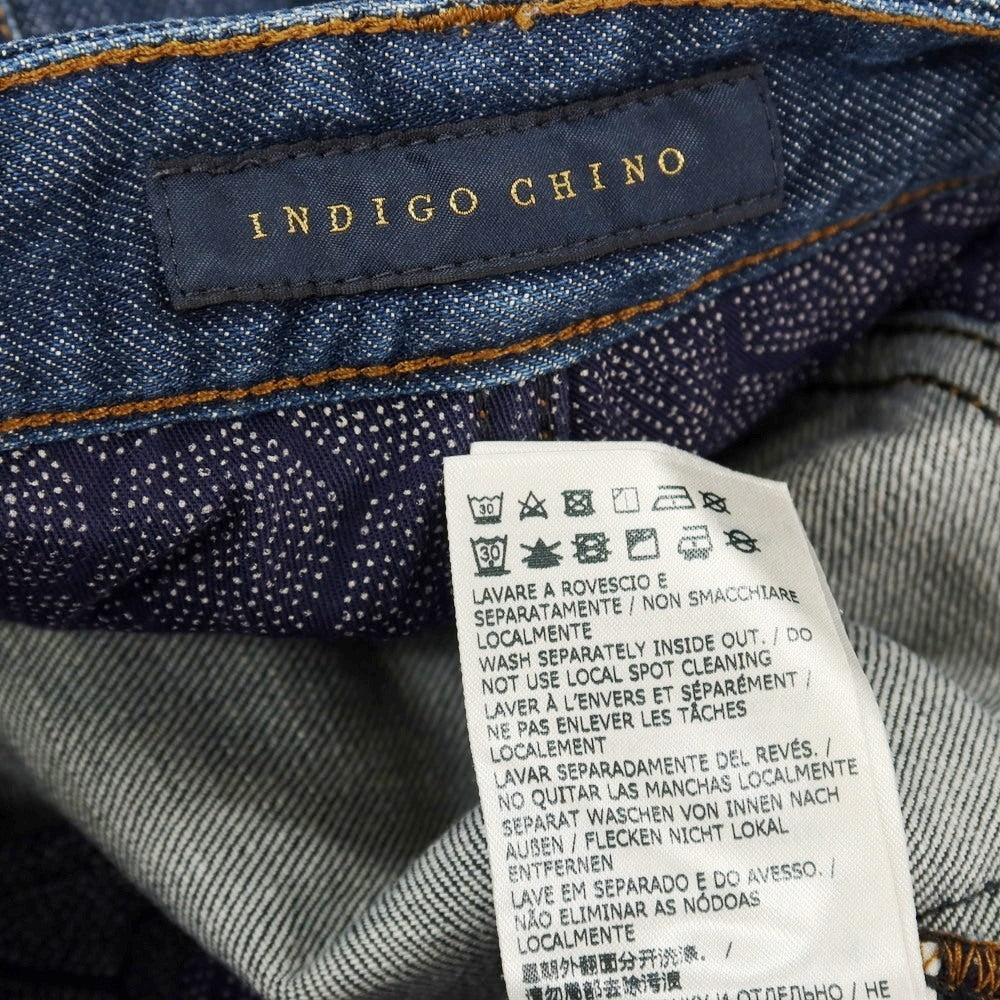 【中古】インコテックス INCOTEX ストレッチ コットン デニムパンツ ジーンズ ネイビー【サイズ31】【 状態ランクC 】【 メンズ 】