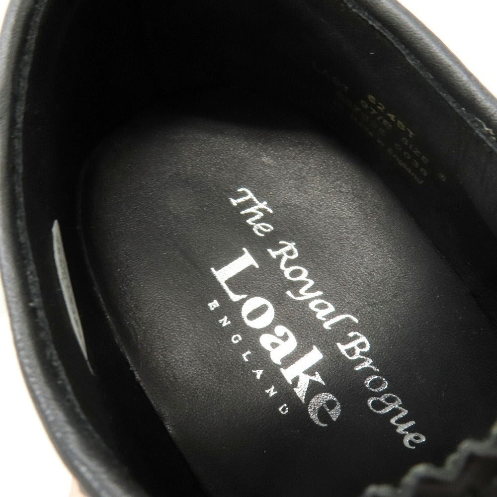 【中古】ローク Loake 624BT レザー ドレスシューズ 624BT ブラック【サイズ5】【 状態ランクA 】【 メンズ 】