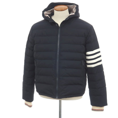 【中古】トムブラウン THOM BROWNE ダウンフィル 4バー スキージャケット ダウンジャケット ダークネイビー【サイズ2】【 状態ランクC 】【 メンズ 】