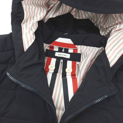【中古】トムブラウン THOM BROWNE ダウンフィル 4バー スキージャケット ダウンジャケット ダークネイビー【サイズ2】【 状態ランクC 】【 メンズ 】