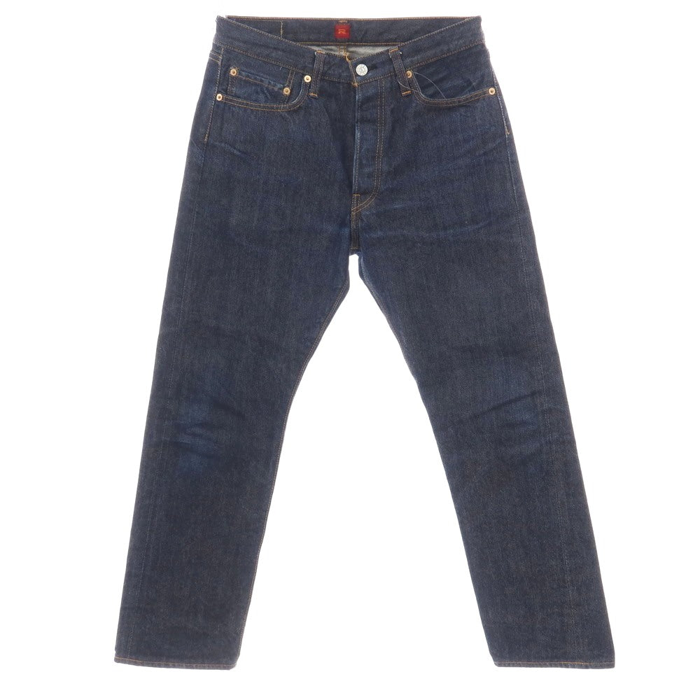 【中古】リゾルト RESOLUTE 710 コットン デニムパンツ ジーンズ ネイビー【サイズ32】【 状態ランクC 】【 メンズ 】