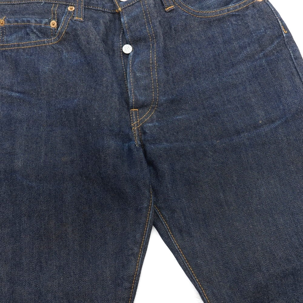 【中古】リゾルト RESOLUTE 710 コットン デニムパンツ ジーンズ ネイビー【サイズ32】【 状態ランクC 】【 メンズ 】