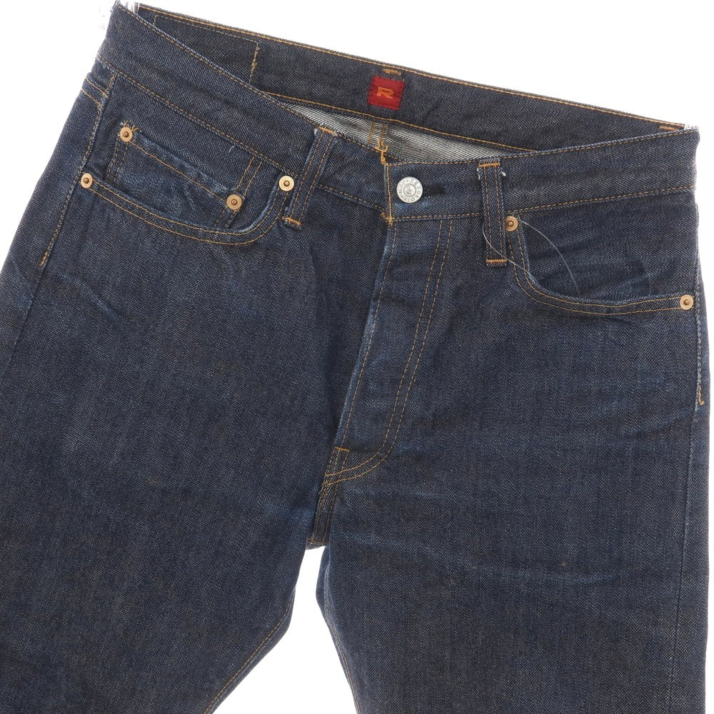 【中古】リゾルト RESOLUTE 710 コットン デニムパンツ ジーンズ ネイビー【サイズ32】【 状態ランクC 】【 メンズ 】