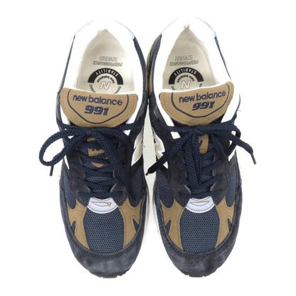 【中古】ニューバランス NEW BALANCE M991DNB MADE IN ENGLAND スニーカー ネイビー【サイズUK8】【 状態ランクB 】【 メンズ 】