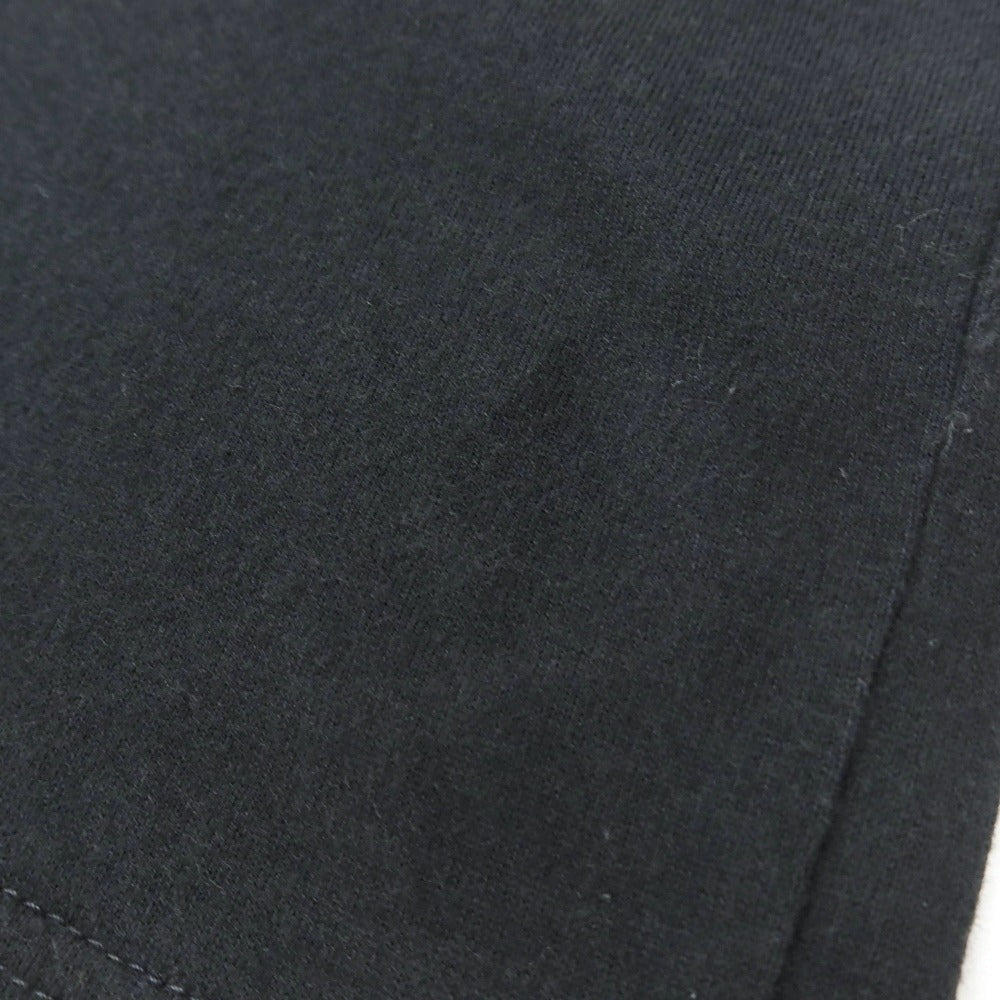 【中古】ラコステ LACOSTE コットン Vネック 半袖Ｔシャツ ブラック【サイズ2】【 状態ランクB 】【 メンズ 】