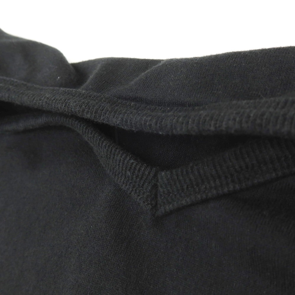 【中古】ラコステ LACOSTE コットン Vネック 半袖Ｔシャツ ブラック【サイズ2】【 状態ランクB 】【 メンズ 】