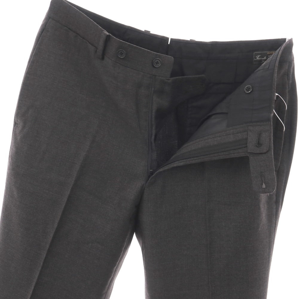 【中古】サルトリア リング Sartoria Ring SUPER100’S ウール ドレススラックスパンツ チャコール【サイズ48】【 状態ランクB 】【 メンズ 】