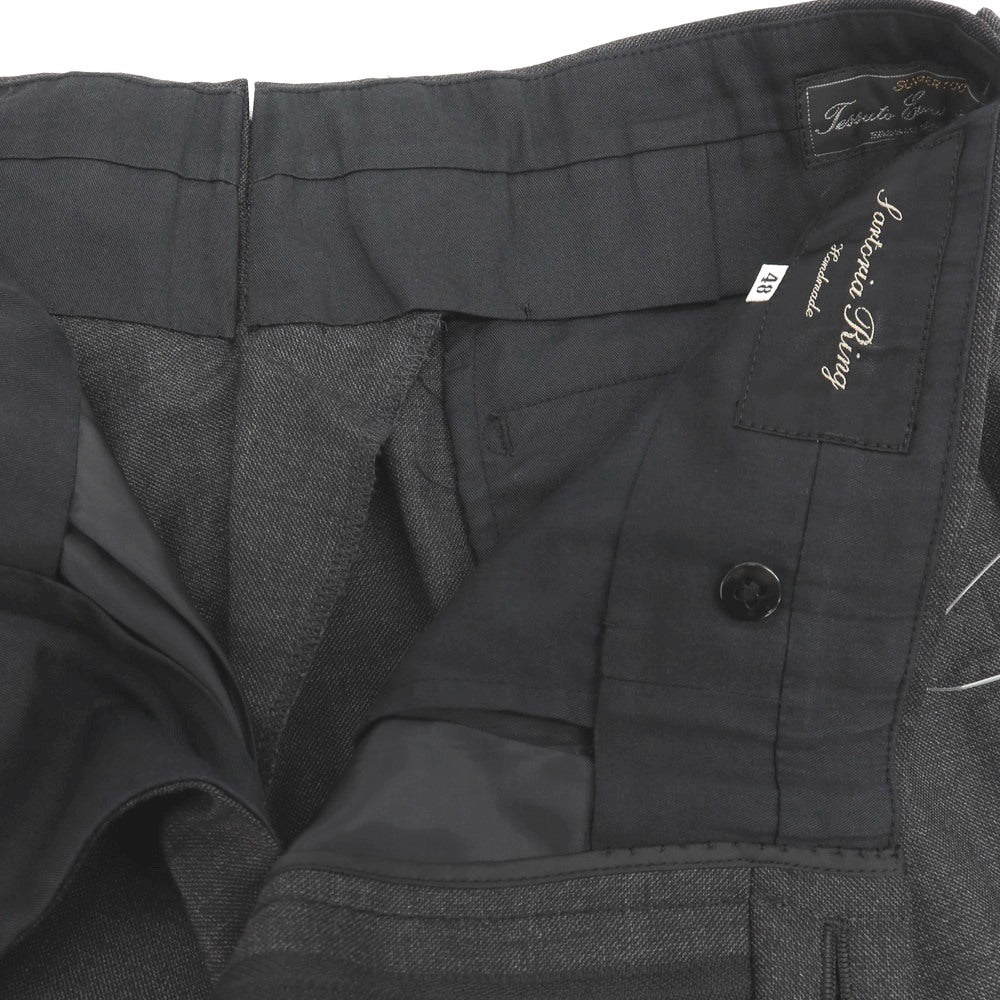【中古】サルトリア リング Sartoria Ring SUPER100’S ウール ドレススラックスパンツ チャコール【サイズ48】【 状態ランクB 】【 メンズ 】