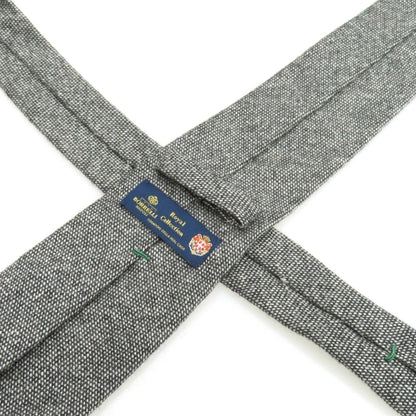 【中古】ルイジ ボレッリ Luigi Borrelli カシミヤ 無地ネクタイ グレー【 状態ランクB 】【 メンズ 】