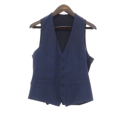 【中古】ラルディーニ LARDINI スリーピース ウール 3つボタンスーツ ネイビー【サイズ42 7REG】【 状態ランクA 】【 メンズ 】