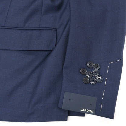 【中古】ラルディーニ LARDINI スリーピース ウール 3つボタンスーツ ネイビー【サイズ42 7REG】【 状態ランクA 】【 メンズ 】