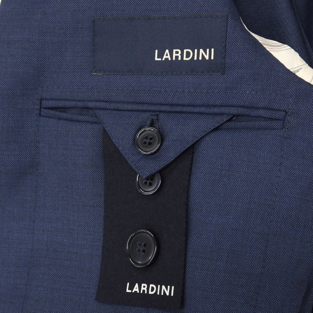 【中古】ラルディーニ LARDINI スリーピース ウール 3つボタンスーツ ネイビー【サイズ42 7REG】【 状態ランクA 】【 メンズ 】