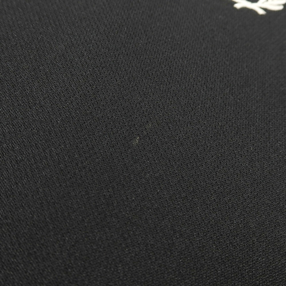 【中古】フレッドペリー FRED PERRY ポリエステル トラックジャケット ジャージ ブラック【サイズL】【 状態ランクB 】【 メンズ 】