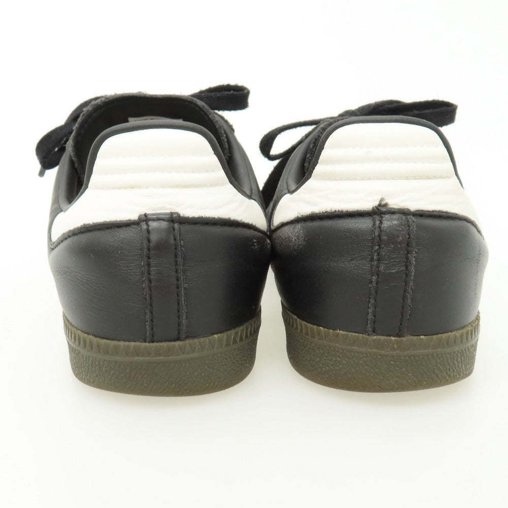【中古】アディダス adidas レザー スニーカー ブラック【サイズ27】【 状態ランクC 】【 メンズ 】
