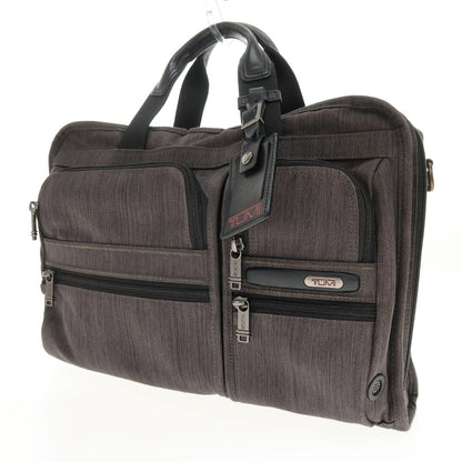 【中古】トゥミ TUMI 263108CHRO ナイロン系 ブリーフケース グレーxブラック【 状態ランクC 】【 メンズ 】