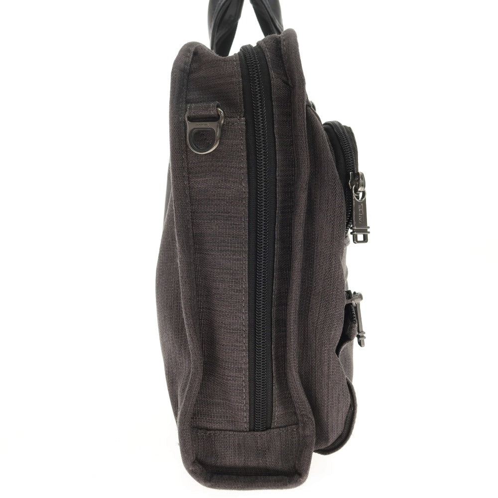 【中古】トゥミ TUMI 263108CHRO ナイロン系 ブリーフケース グレーxブラック【 状態ランクC 】【 メンズ 】