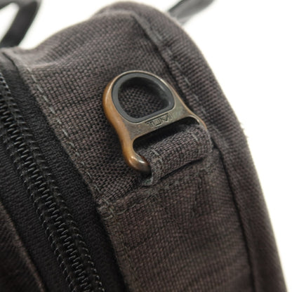 【中古】トゥミ TUMI 263108CHRO ナイロン系 ブリーフケース グレーxブラック【 状態ランクC 】【 メンズ 】