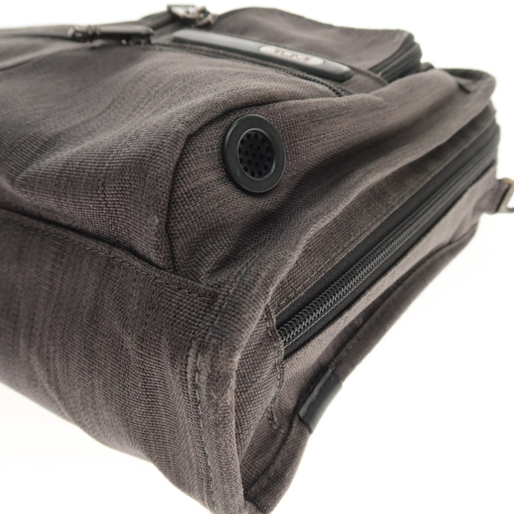 【中古】トゥミ TUMI 263108CHRO ナイロン系 ブリーフケース グレーxブラック【 状態ランクC 】【 メンズ 】
