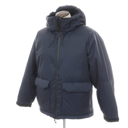 【中古】ナンガ NANGA URBAN RESEARCH別注 リップストップナイロン系 Green Down ダウンジャケット ネイビー【サイズL】【 状態ランクB 】【 メンズ 】