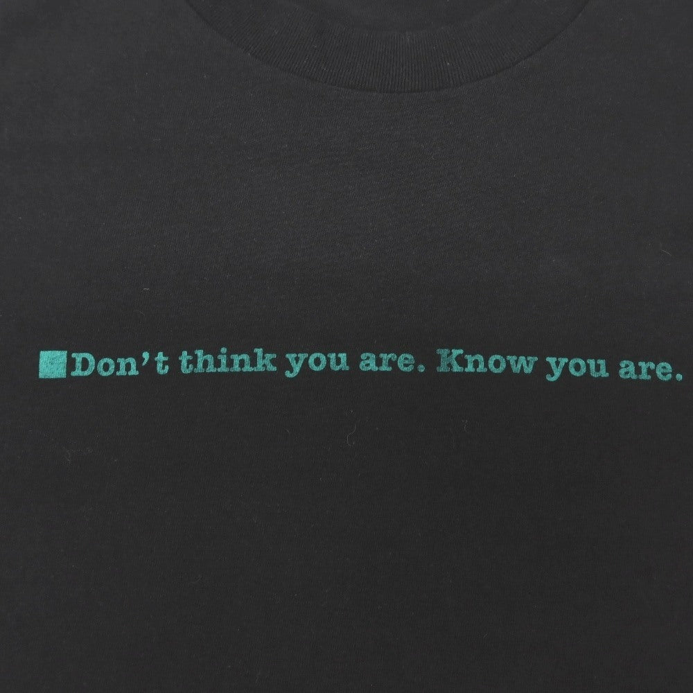 【中古】コットンパン COTTON PAN コットン クルーネック 半袖Ｔシャツ ブラック【サイズM】【 状態ランクB 】【 メンズ 】