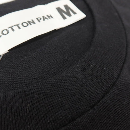 【中古】コットンパン COTTON PAN コットン クルーネック 半袖Ｔシャツ ブラック【サイズM】【 状態ランクB 】【 メンズ 】