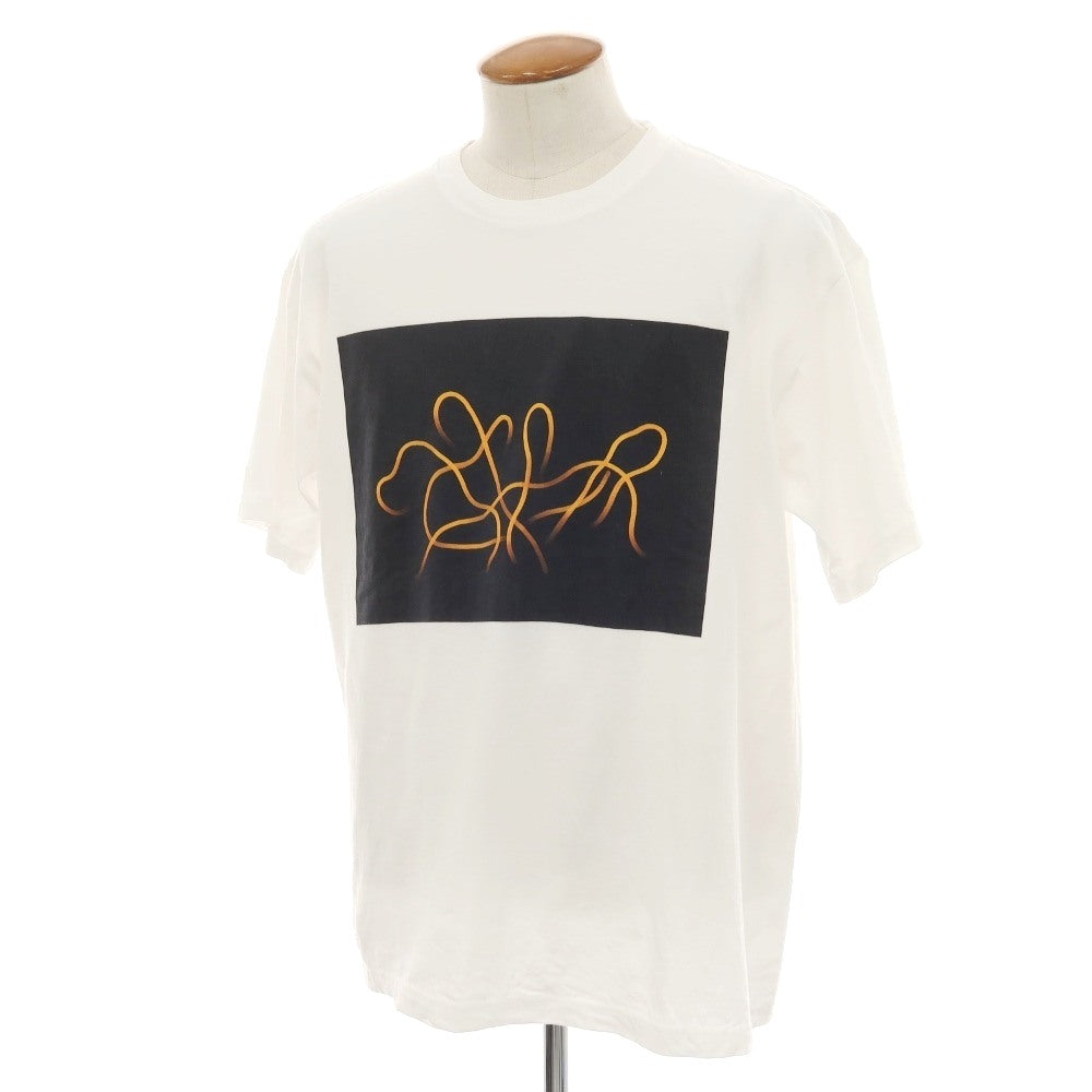 【中古】セモー semoh コットン クルーネック 半袖Ｔシャツ ホワイト【サイズ2】【 状態ランクB 】【 メンズ 】