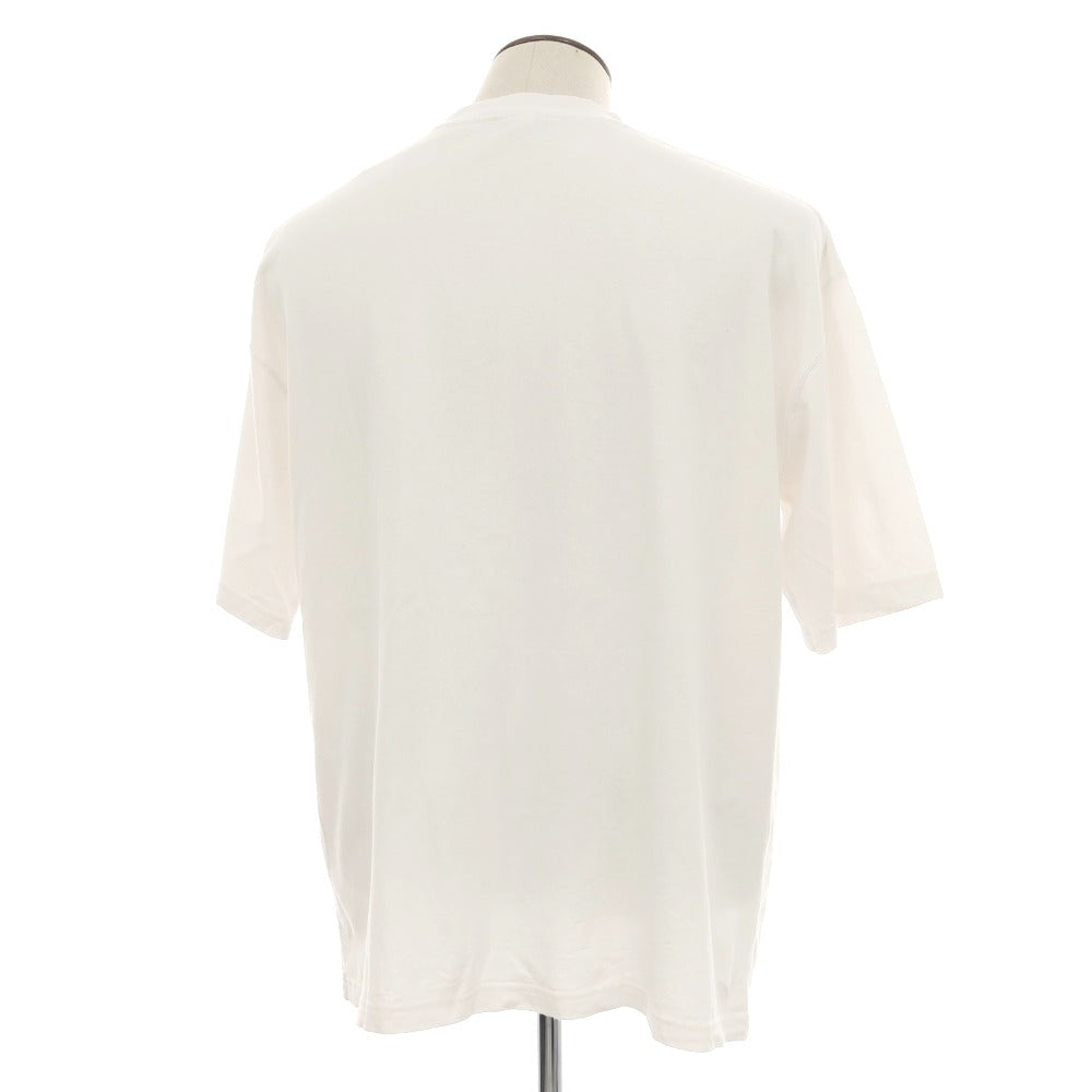 【中古】ブルックスブラザーズ Brooks Brothers URBAN RESEARCH別注 コットン系 クルーネック 半袖Ｔシャツ ホワイト【サイズXL】【 状態ランクC 】【 メンズ 】
