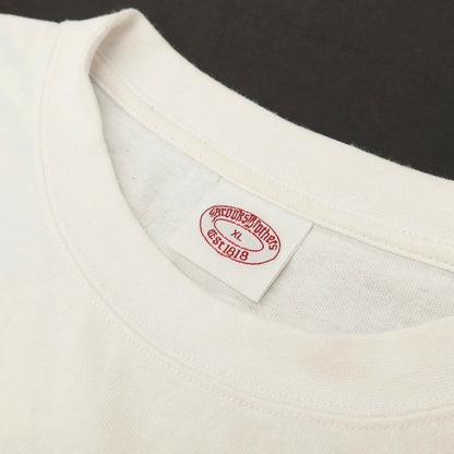 【中古】ブルックスブラザーズ Brooks Brothers URBAN RESEARCH別注 コットン系 クルーネック 半袖Ｔシャツ ホワイト【サイズXL】【 状態ランクC 】【 メンズ 】